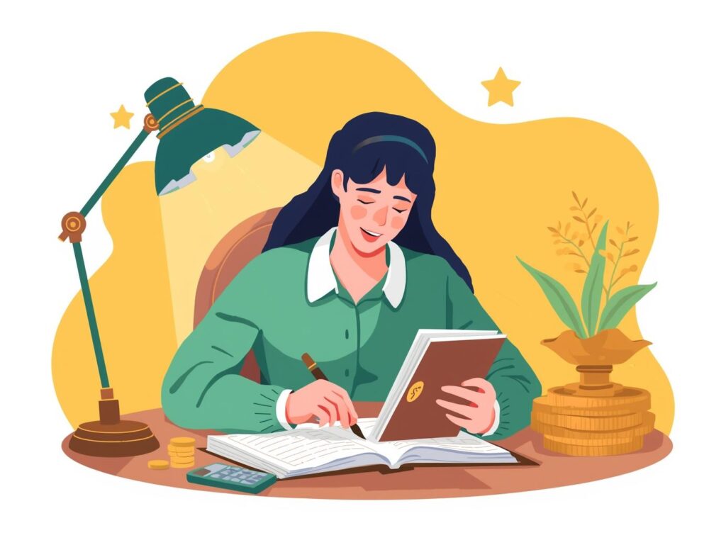 生活費を見直して投資資金を作るイメージイラスト