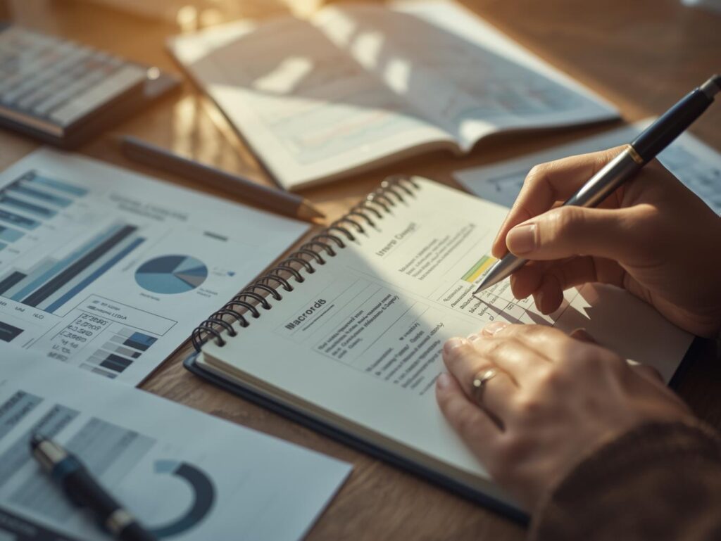 投資の記録とルール作りで長期運用するイメージ